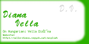 diana vella business card